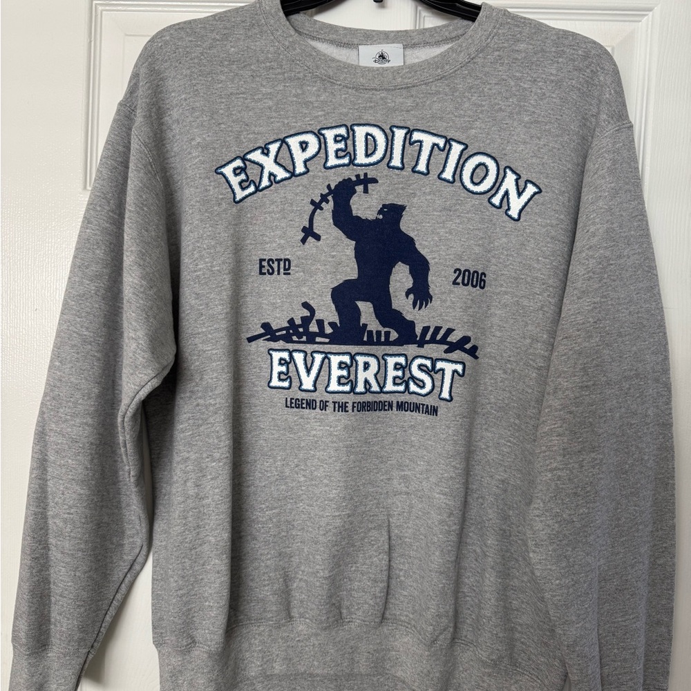 Disney WDW Animal Kingdom Expedition Everest Crewneck